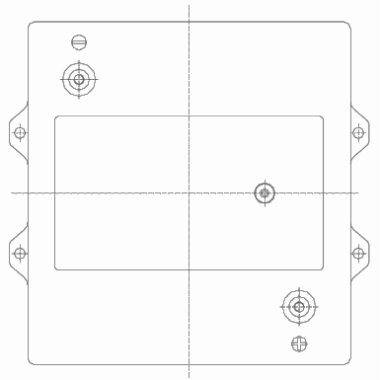 TLV121100 - 12V 110Ah Sealed Lead Acid Battery with T11 Terminals - Top Diagram