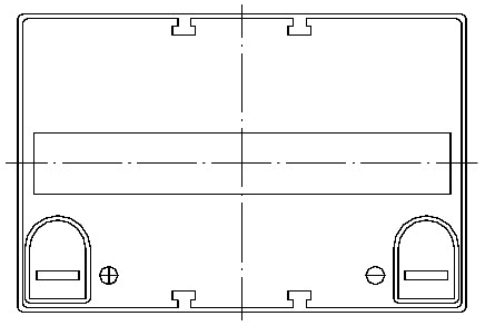 TLV12360U1-DC - 12V 36Ah Sealed Lead Acid Battery with Nut Bolt Terminals - Top Diagram